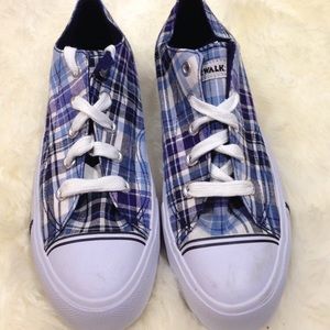 Plaid sneakers