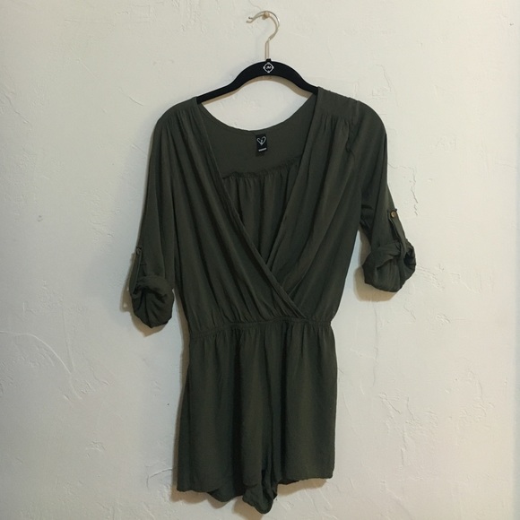 Olive Romper