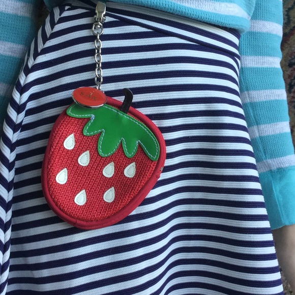 The Sak Strawberry Coin Purse