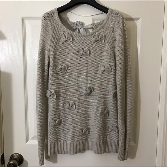 LC Lauren Conrad Bow Sweater