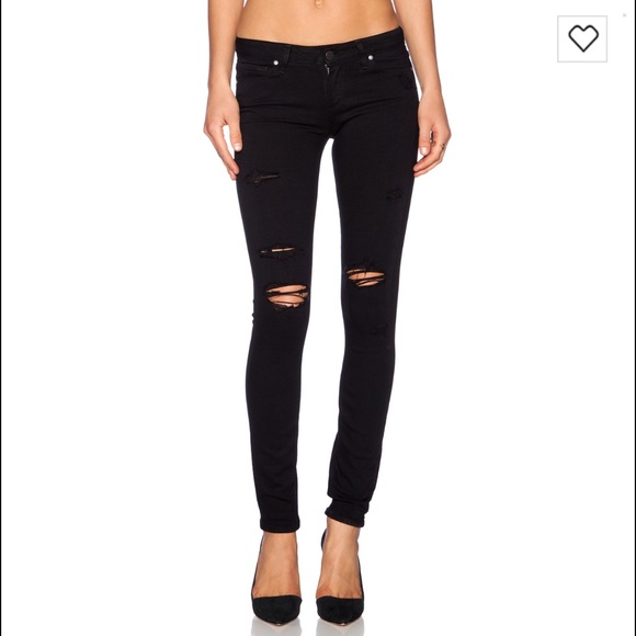 Paige deconstructed jeans