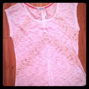 Maurices lace sided top