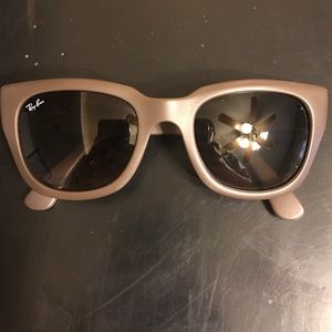 Matte Brown cat eye ray-bans