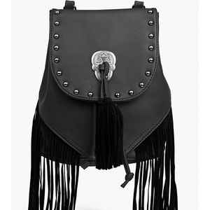 Skull and Fringe Backpack