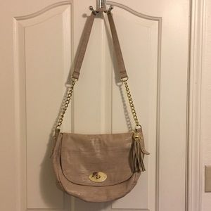Steve Madden nude colored purse