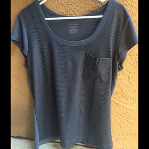 Calvin Klein blouse with pocket