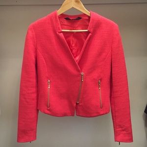 Red blazer