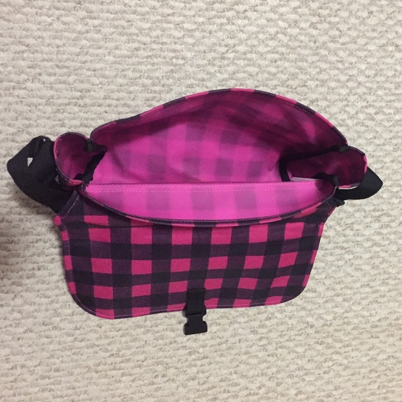 Yak Pak Plaid Messenger Bag - Picture 2 of 2