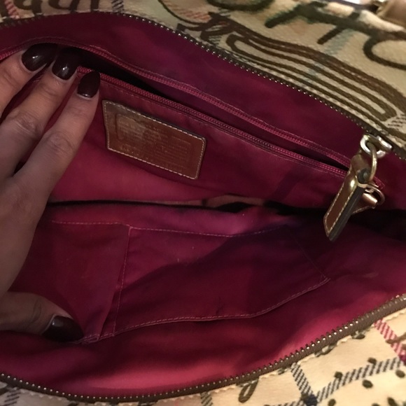 PRICE DROP Coach Gold Tote Bag - Picture 2 of 4