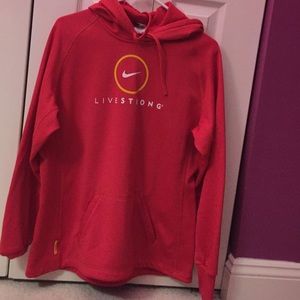 Therma-fit Nike Livestrong hoodie