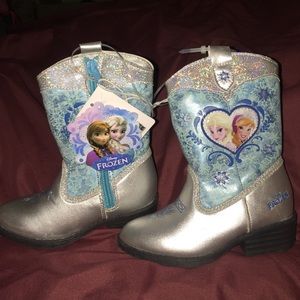 Disney's Frozen cowgirl boots 7