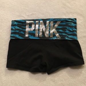 Size XS yoga shorts, by Victoria's Secret PINK!