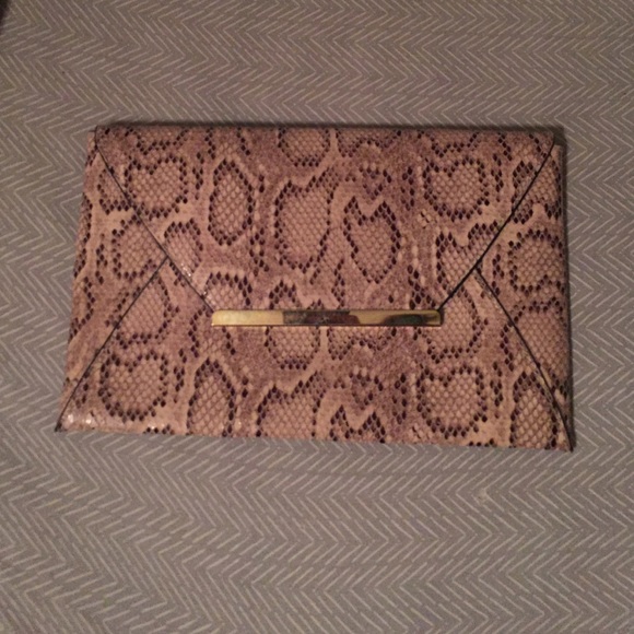 Snake Skin Clutch