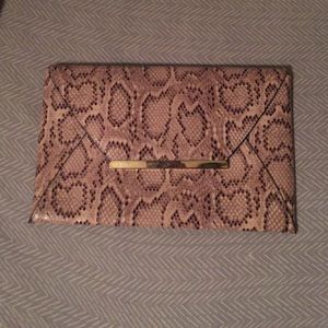 Snake Skin Clutch