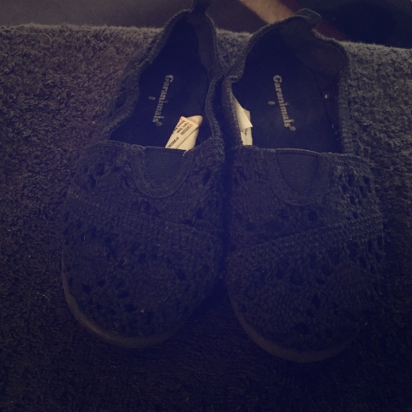Toddler Girls Size 8 woven shoes