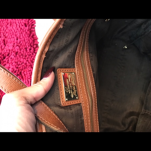 Lauren Ralph Lauren Cognac Bag - Picture 2 of 3