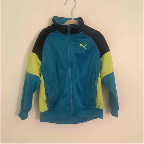 Boys Puma Zip Up Hoodie