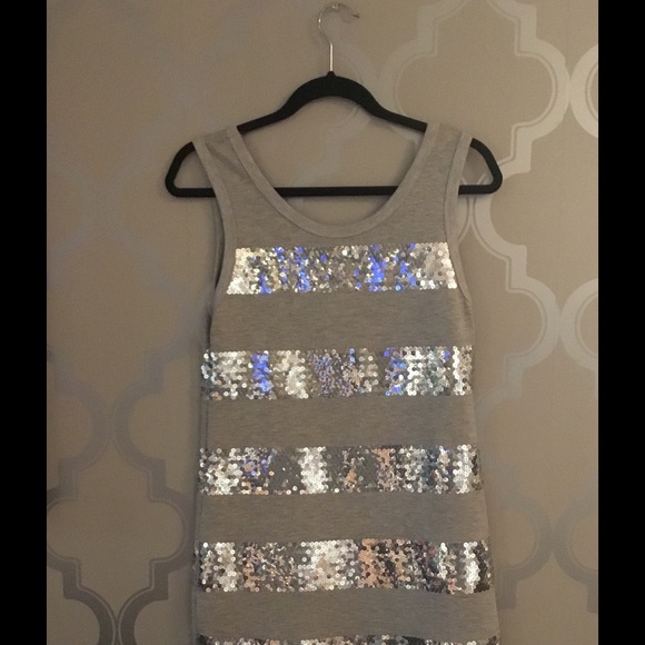 Juicy Couture Micro Mini Sequined Dress 👗 Medium - Picture 2 of 3