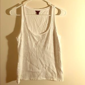 Ann Taylor tank top with sequins
