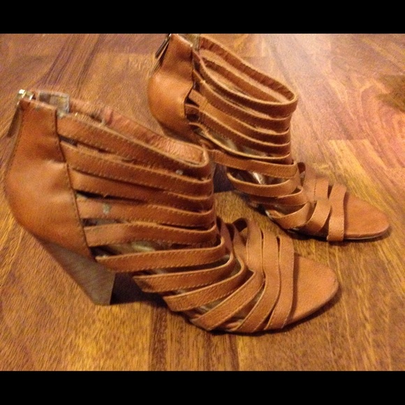 Caged Heels Open Toe