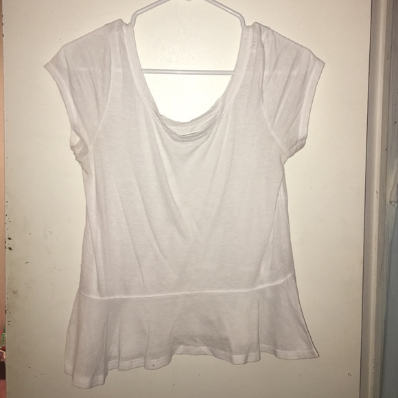 Abercrombie peplum crop top