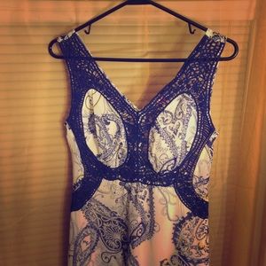 Ariel Maxi Dress with Crochet