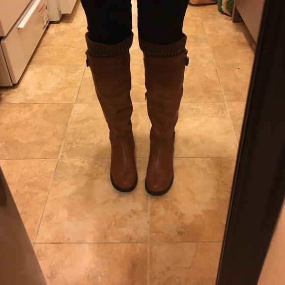 Brown boots