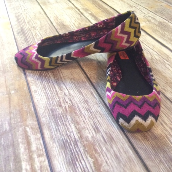 Missoni Shoes - MISSONI FOR TARGET Chevron Knit Ballet Flats