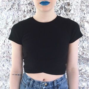 SALE crisscross c r o p  t o p