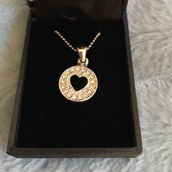 Diamond heart necklace