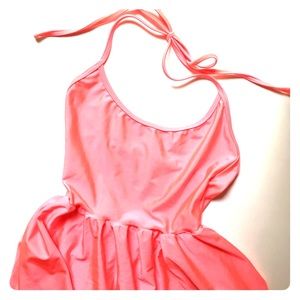 Neon Pink American Apparel Halter