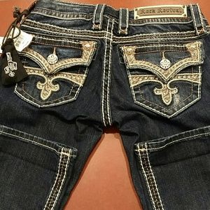 Rock Revival Crop Jeans