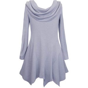 🚺👗Girls 7-16 Cowl Neck Fit Flare Dress TRULY ME