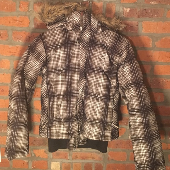 North Face Womens' down bomber jacket