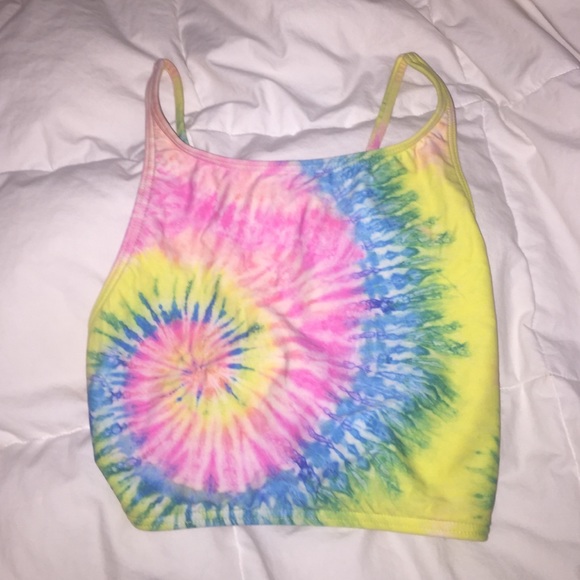 Pacsun Billabong Tye Dye Bikini Top Halter