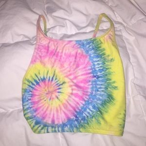 Pacsun Billabong Tye Dye Bikini Top Halter