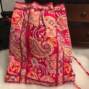 Vera Bradley drawstring bag