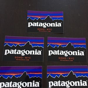 Patagonia soho stickers