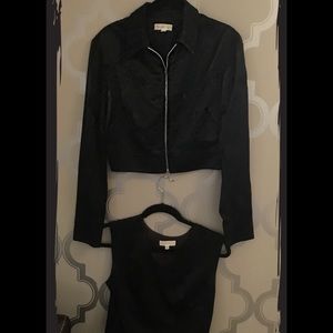 The brand Parralel-Cropped Tank w  Matching Jacket