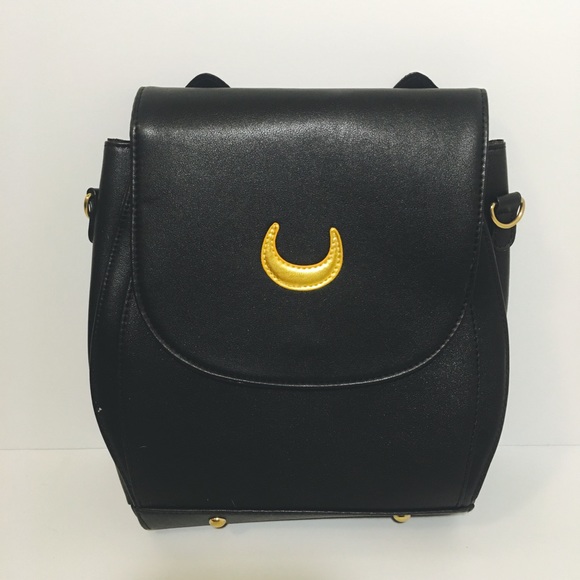 Black Sailor Moon Backpack or Purse