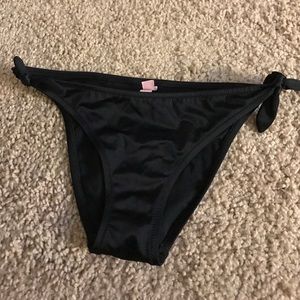 Victoria's Secret black bikini bottoms Victoria's Secret black bikini bottoms