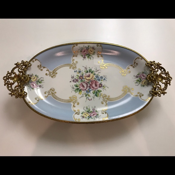 Limoges serving platter 17 inches