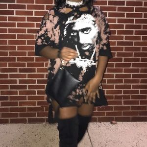 Tupac Oversized Tee