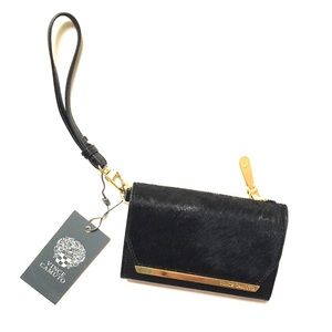 Vince Camuto Calf Hair Wristlet/Wallet