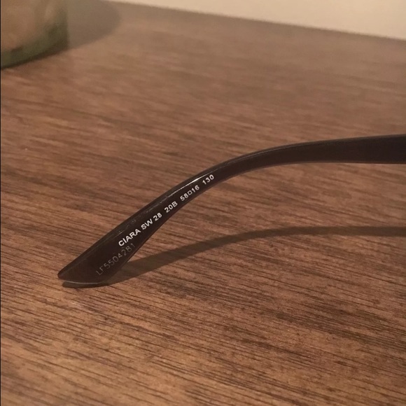 Authentic SWAROVSKI Rose/Tan Gradient Sunglasses