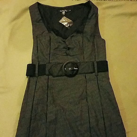 Sexy pinstripe dress