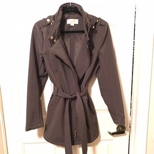 MICHAEL KORS Grey Trench Coat