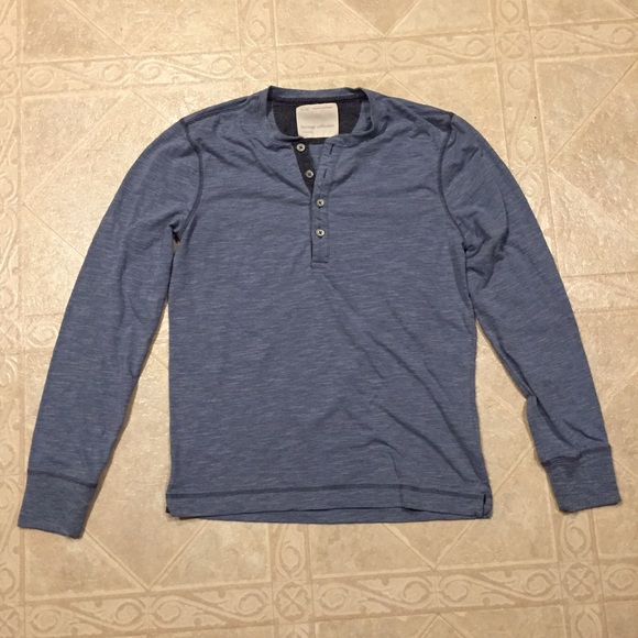 Light blue Henley NWOT