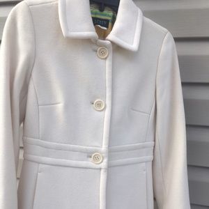 J. Crew Cream Coat