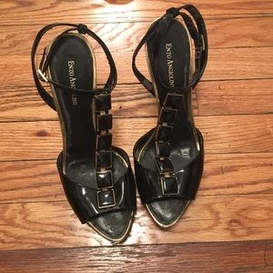 Enzo Angiolini | Jewel T-Strap Platform Stiletto